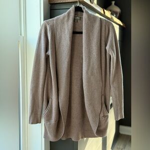 Barefoot Dreams Women's Cozy Cardigan - Taupe size Medium